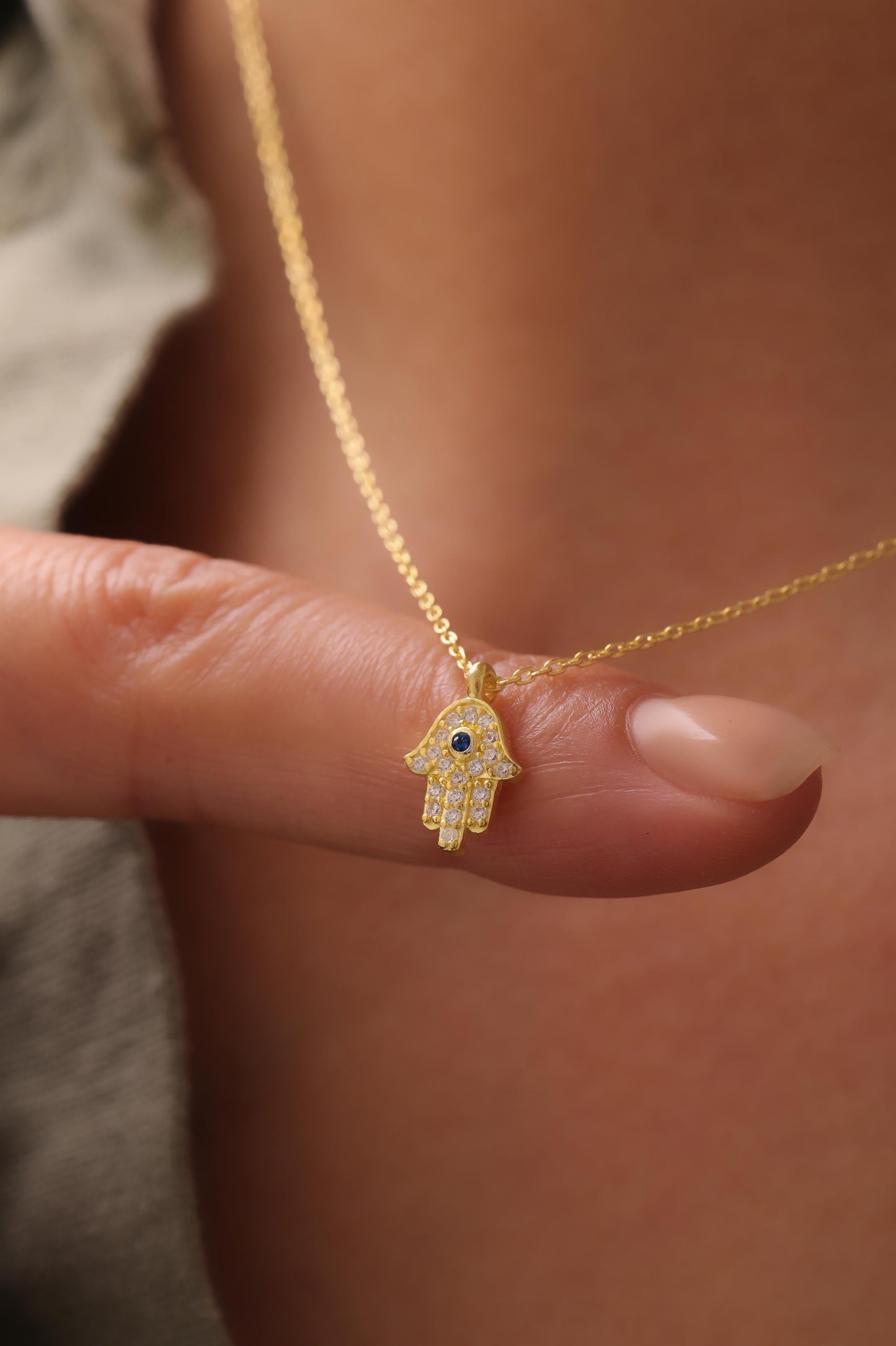 Fatimas Hand Halskette