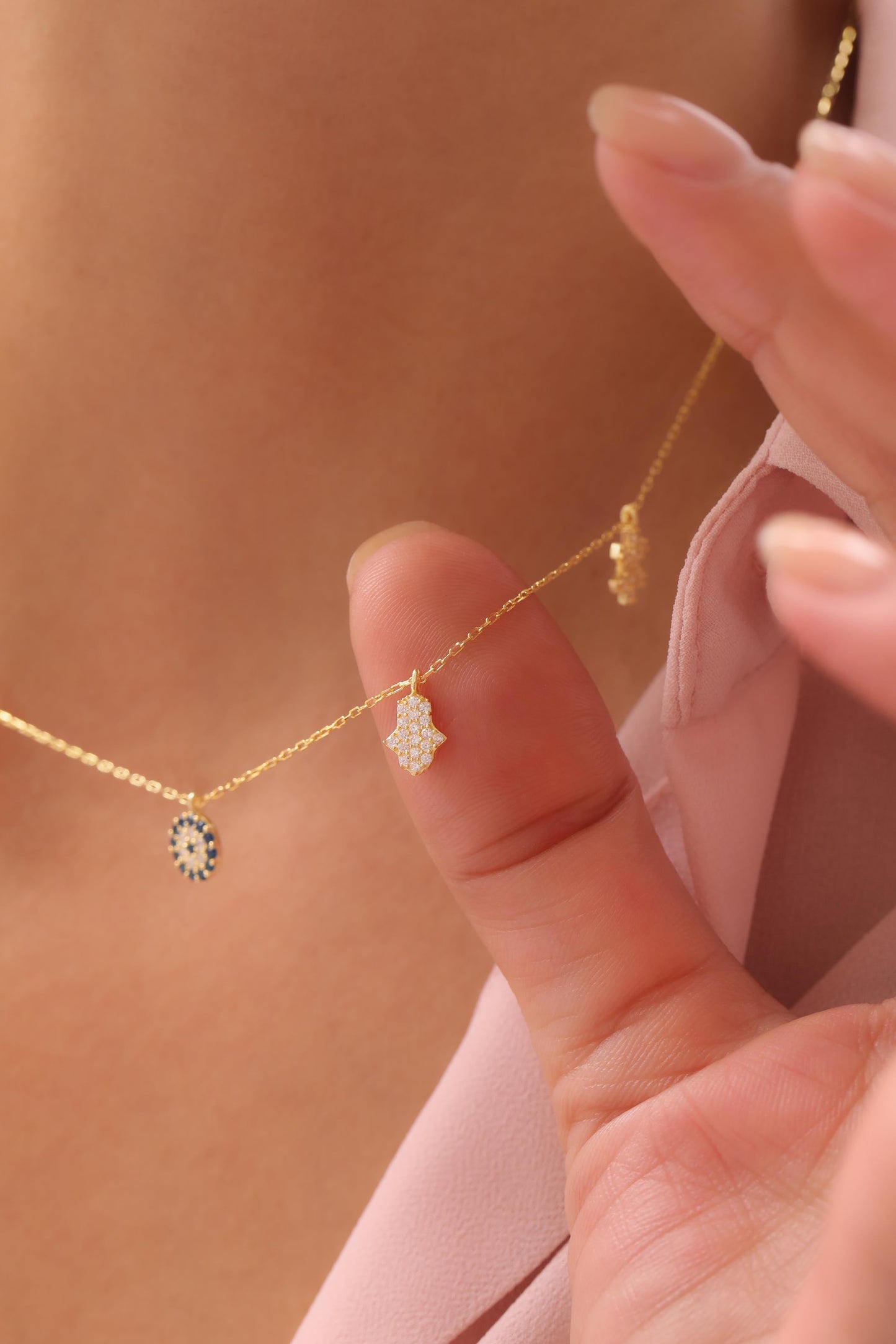 Glücksanhänger Halskette