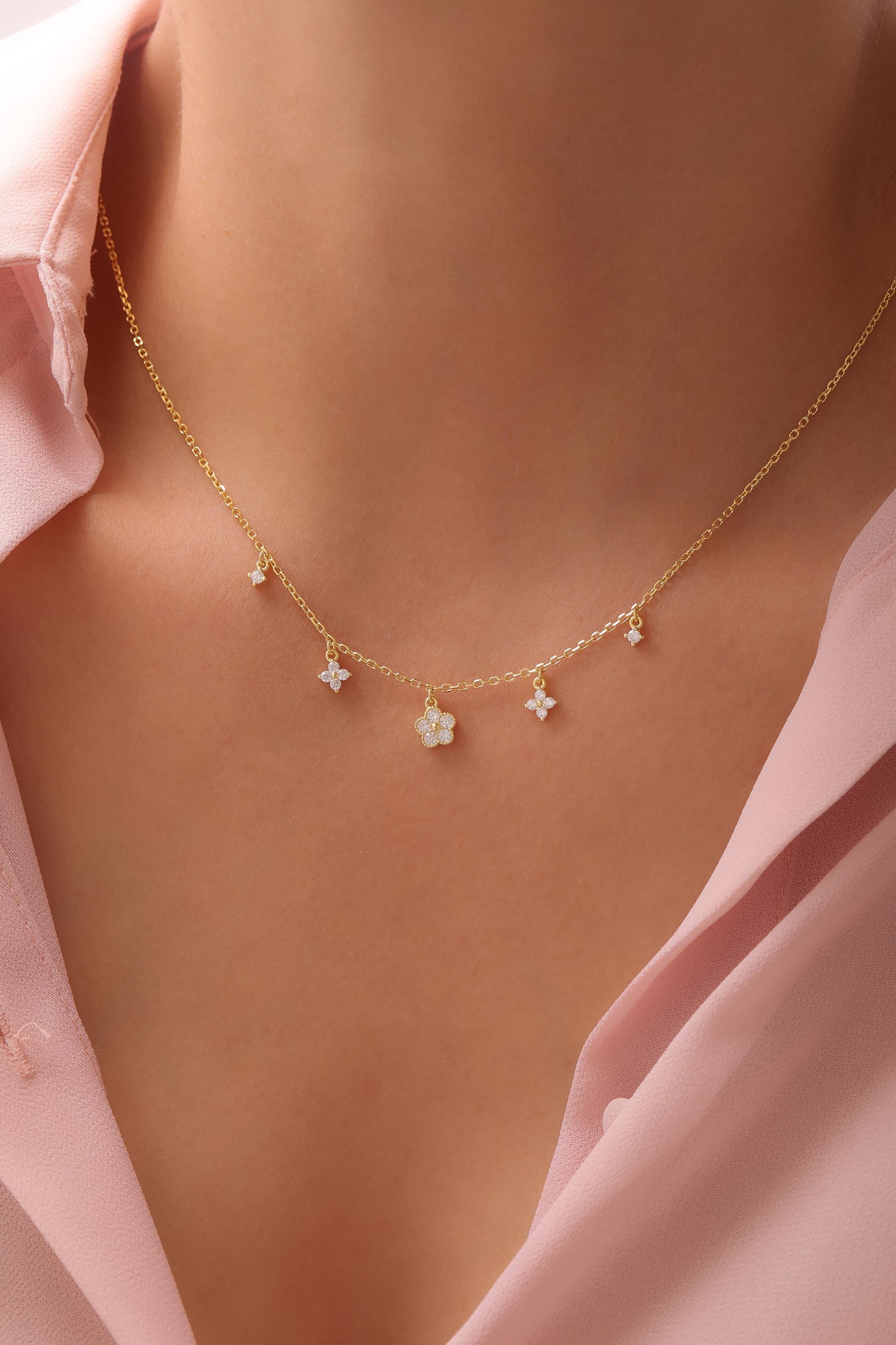 Starflower Halskette