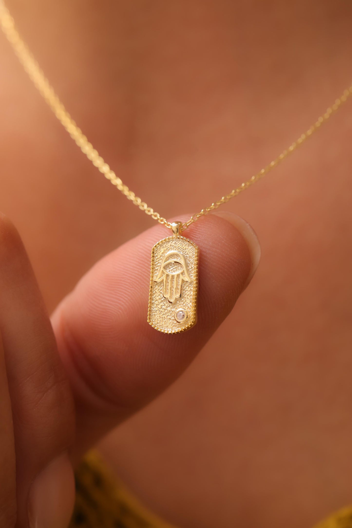 Fatimas Hand Amulett Halskette