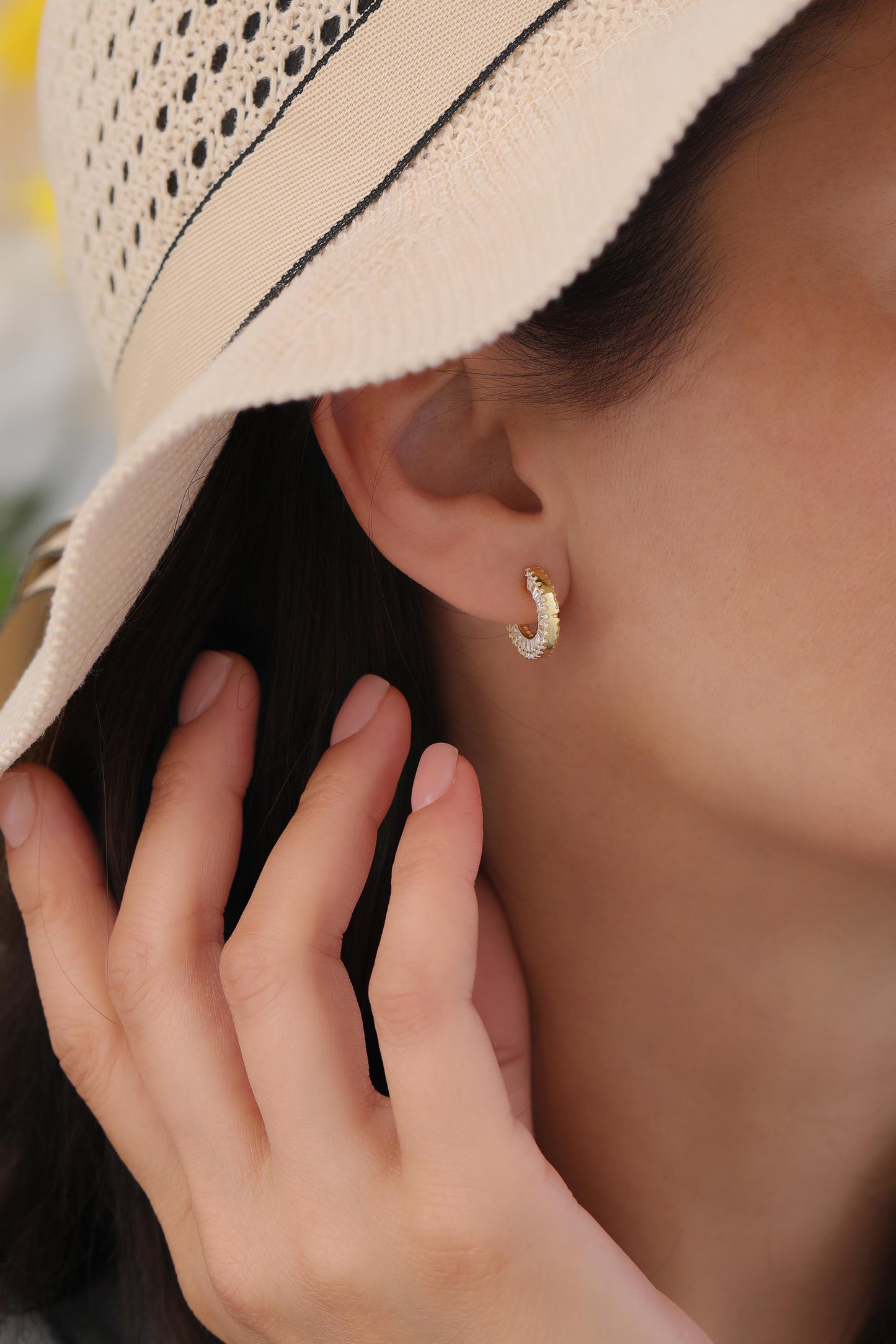 Golden Sunray Ohrringe