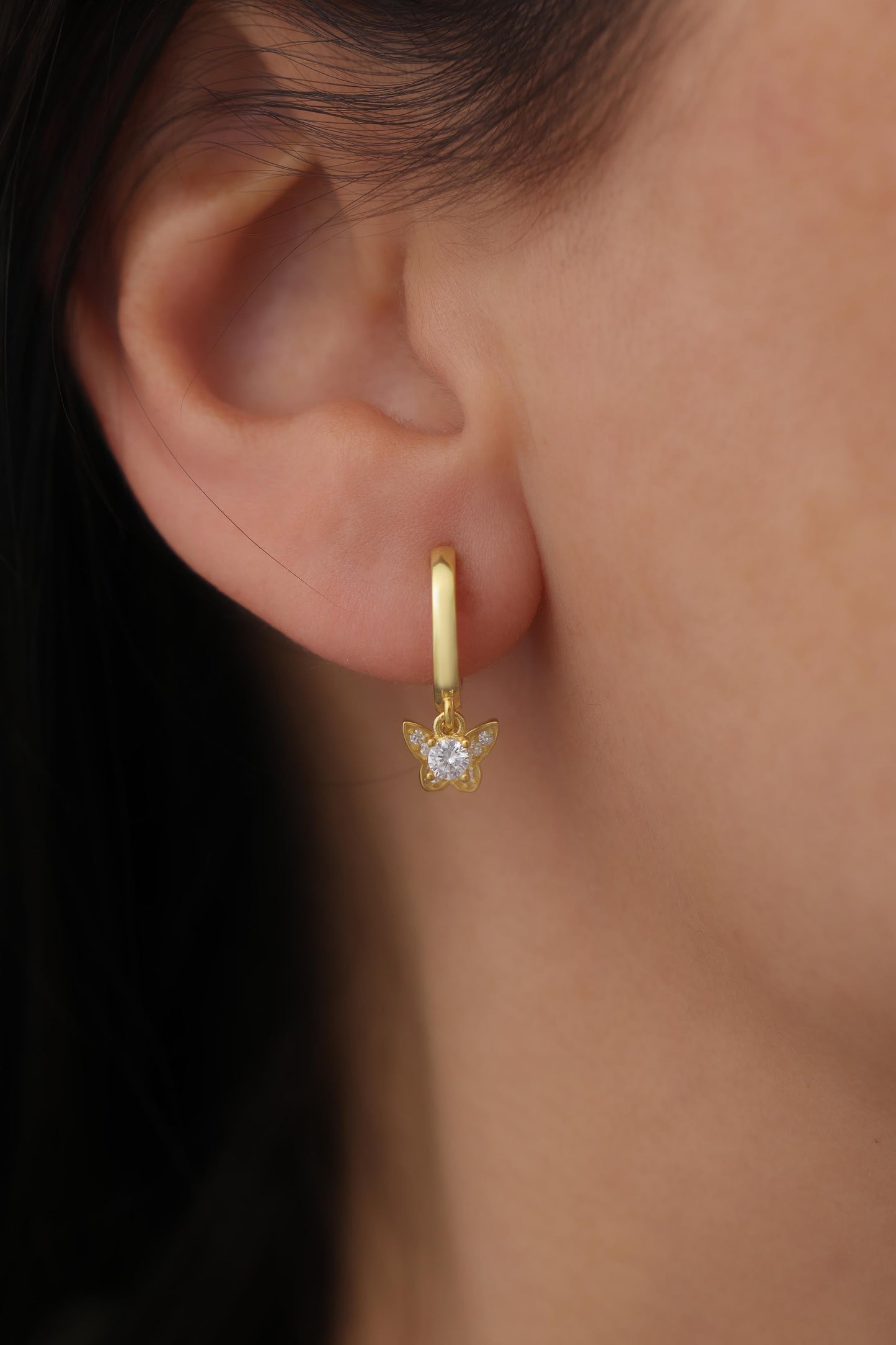 Shiny Butterfly Ohrringe