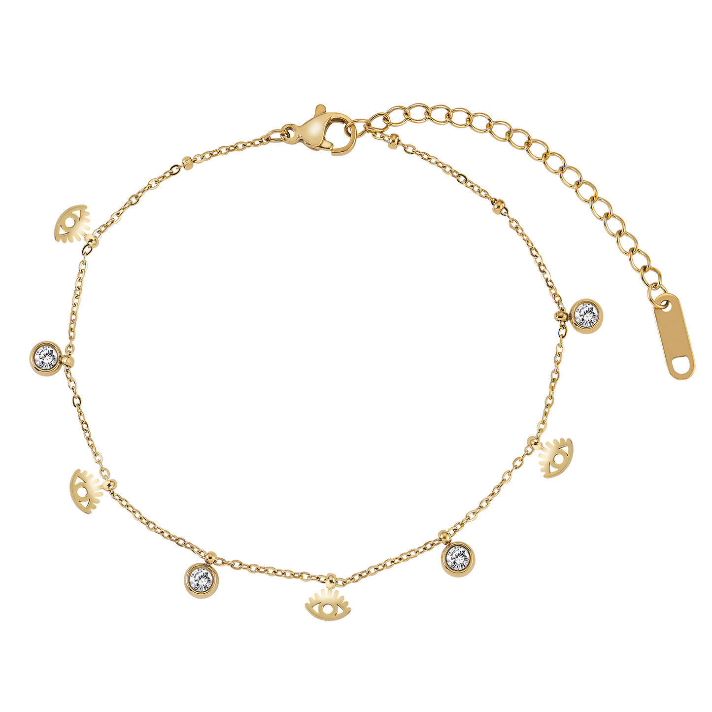 Shiny Eye Zirkonia Armband