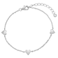 Trio Heart Armband
