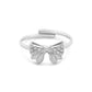 Pearly Ribbon Ring