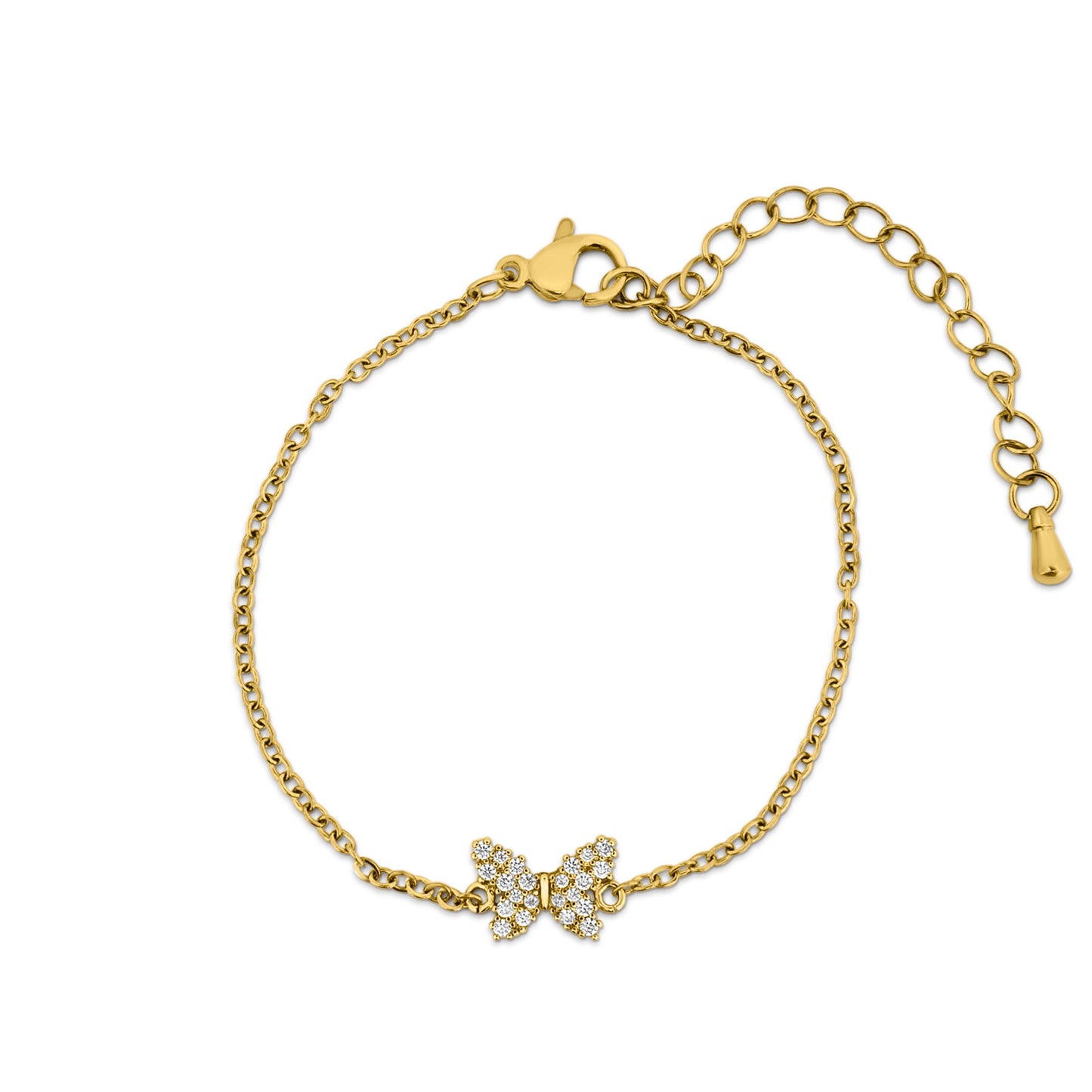 Coral Butterfly Armband