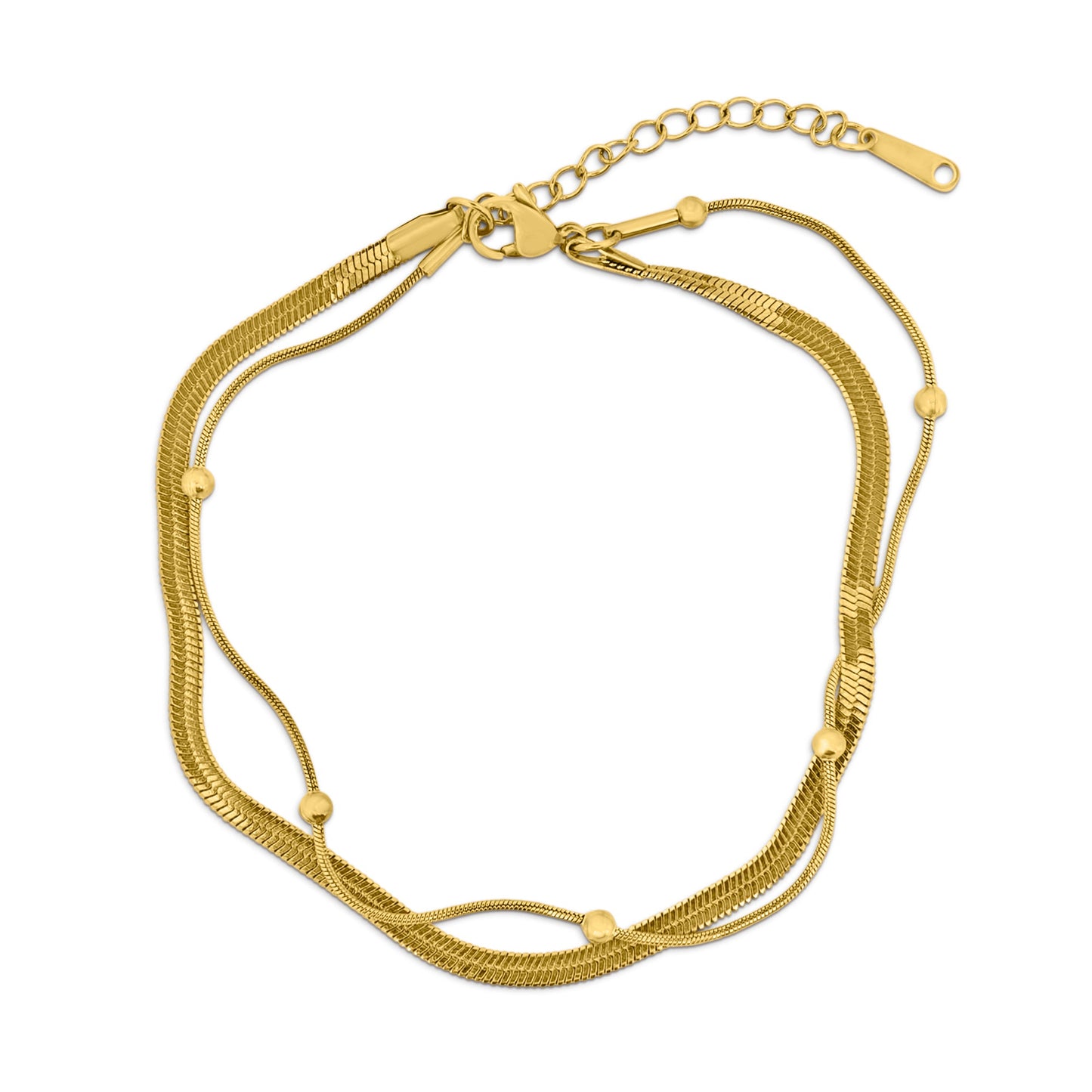 Carly Twist Fußkette