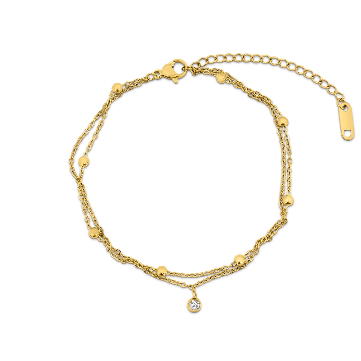 Frozen Diamond Fußkette