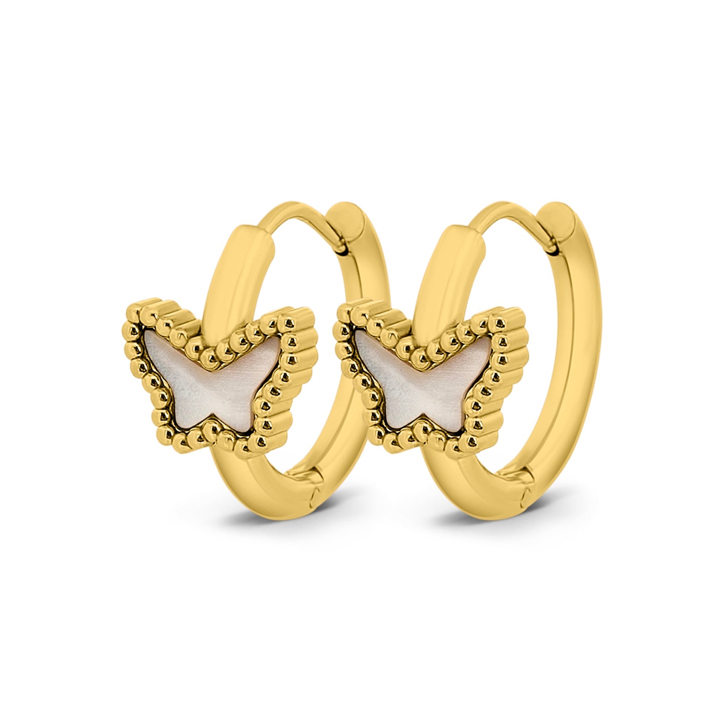 Shiny Butterfly Creole Ohrringe