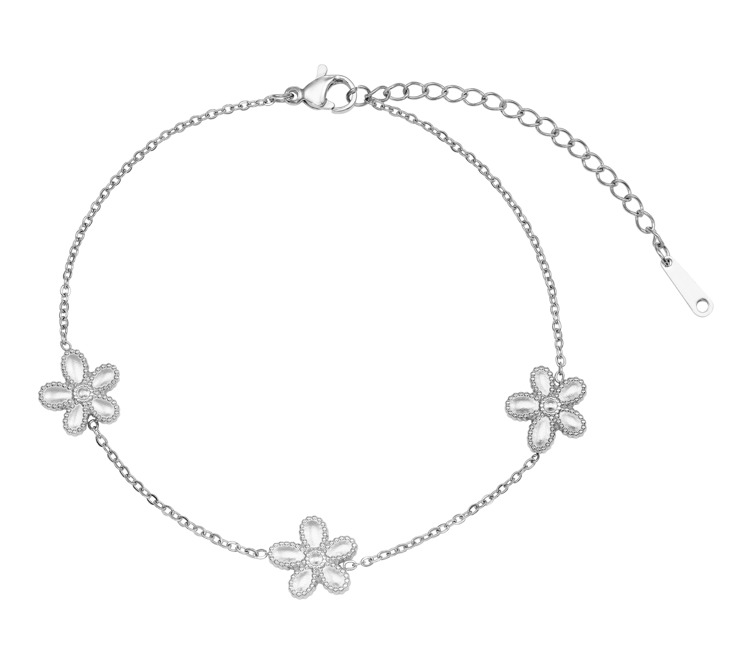 Essentiell Flower Fußkette